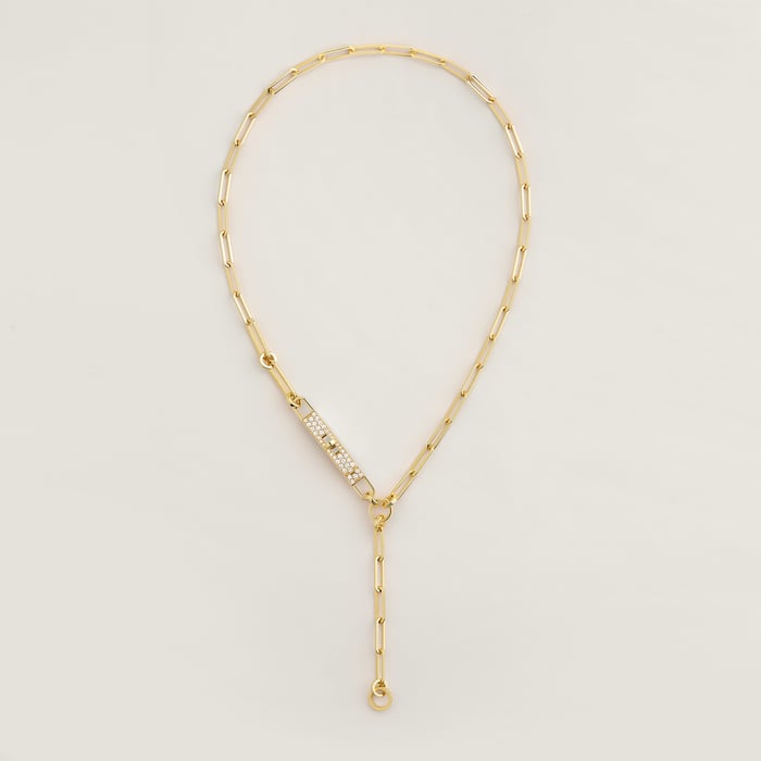 Sans Coloris Kelly Chaine Lariat Necklace, Small Model