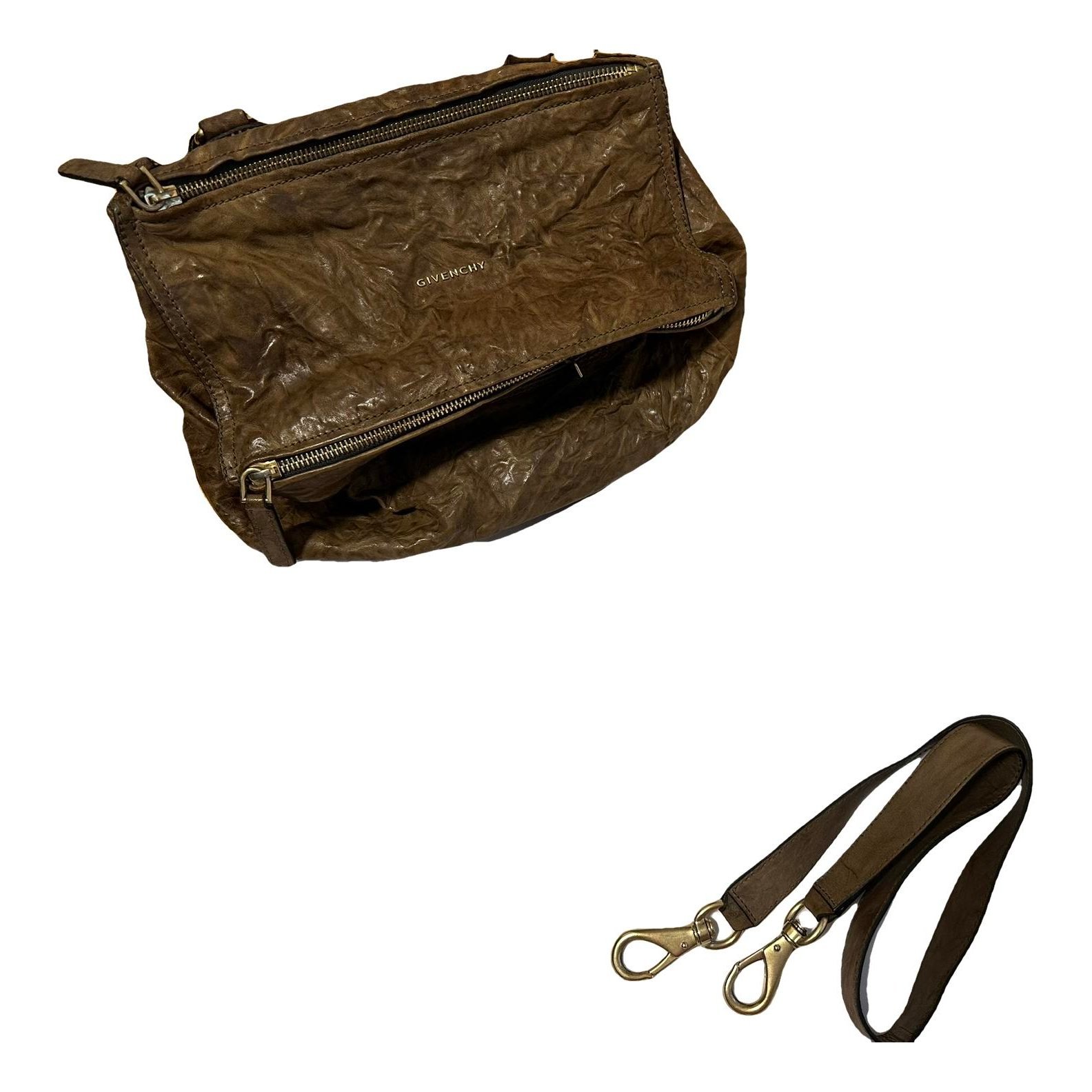 Pandora leather handbag