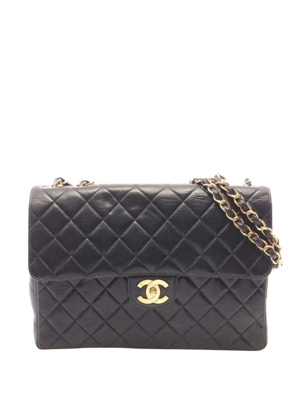 1996-1997 Jumbo XL Classic Lambskin Single Flap crossbody bag