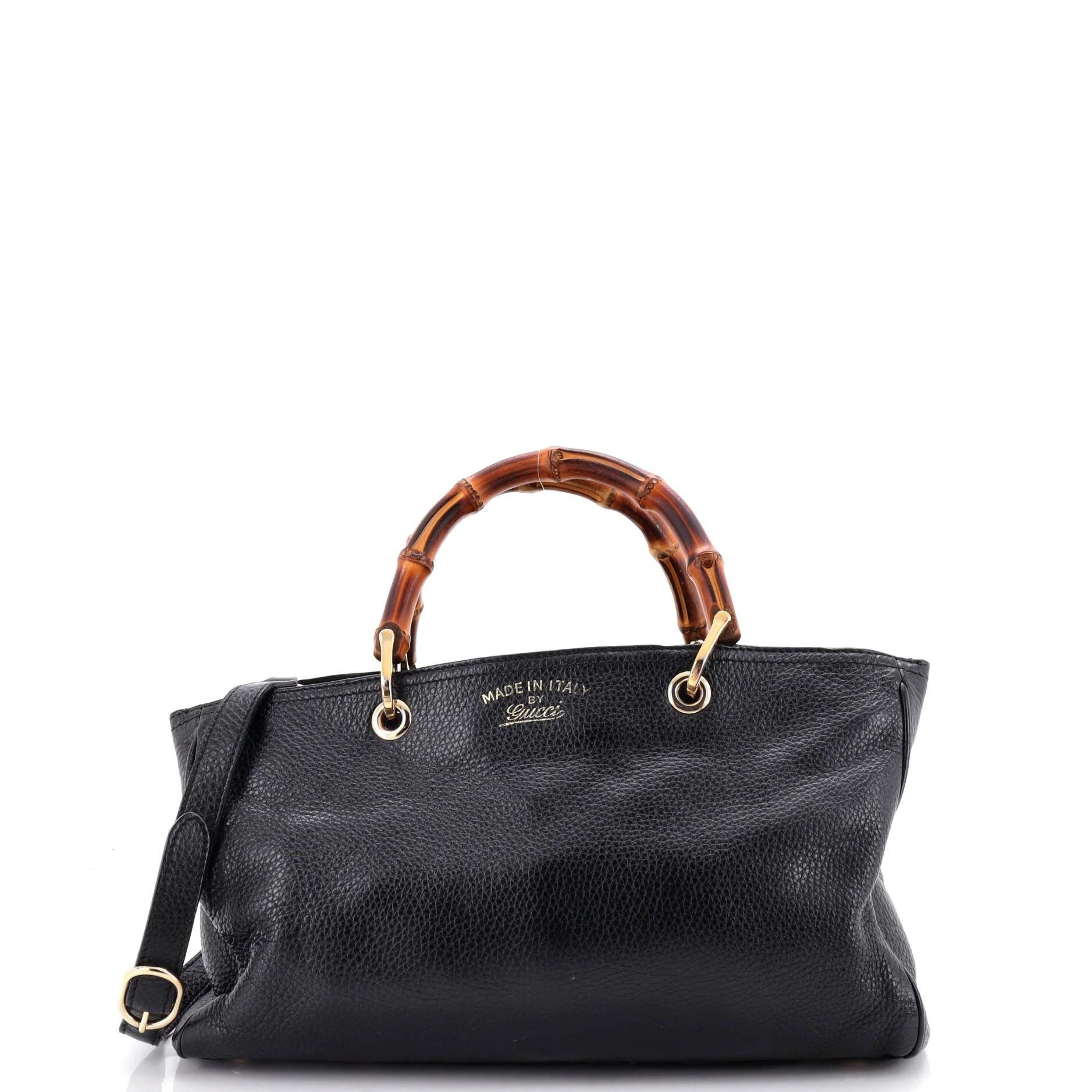 Leather tote