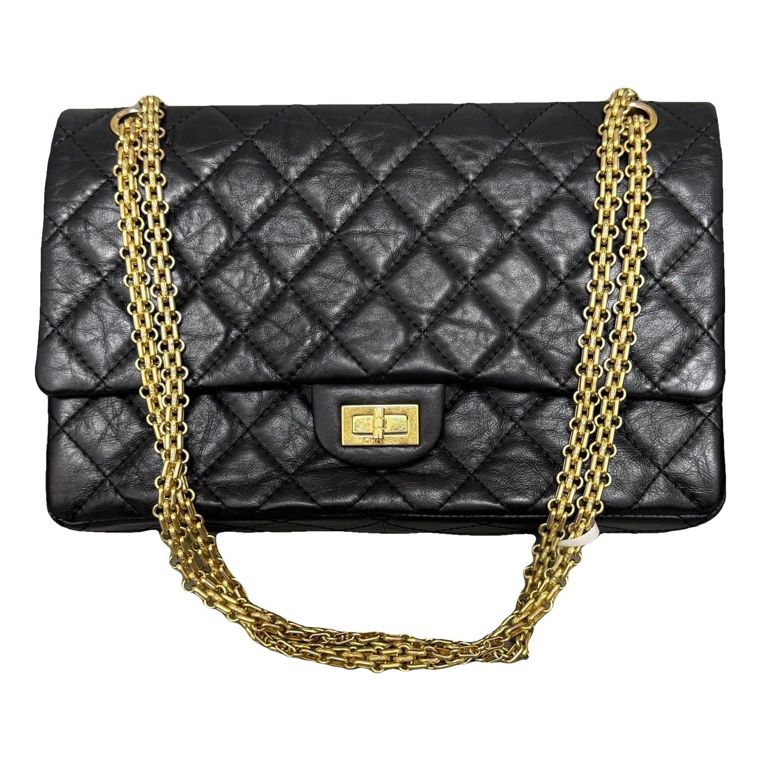 2.55 leather handbag