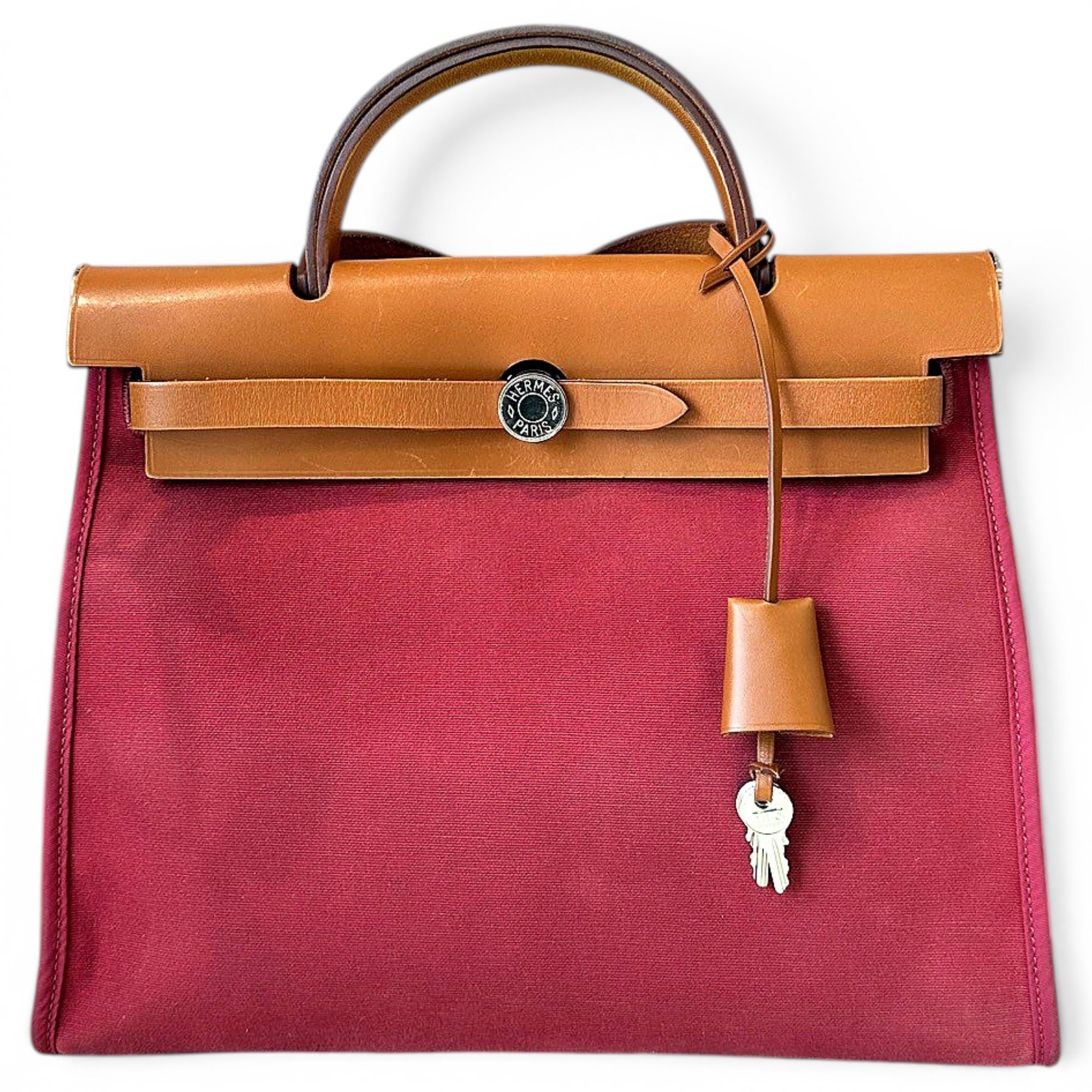 Herbag leather handbag