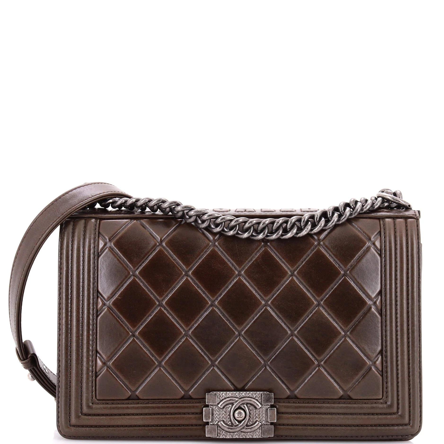 Boy leather handbag