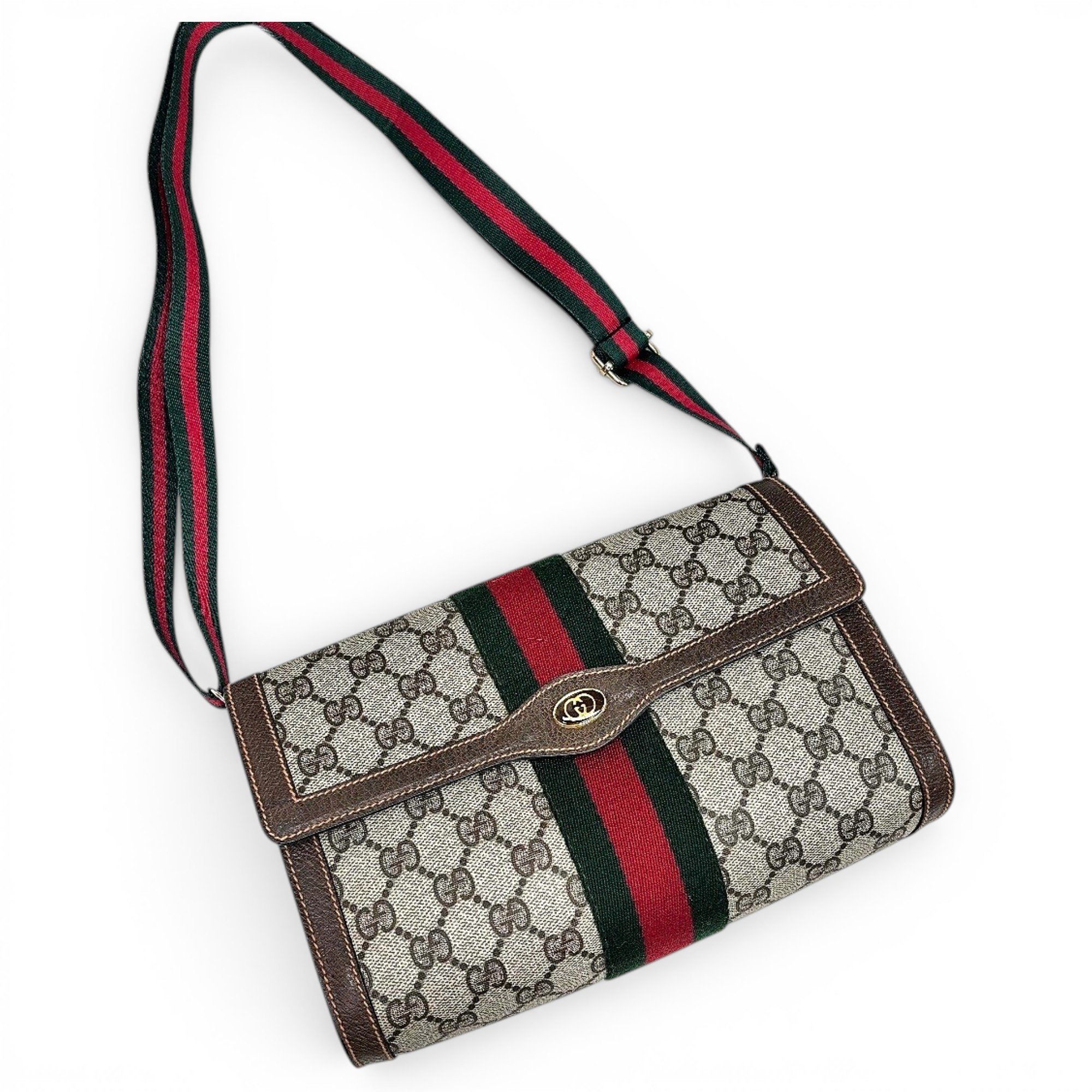 Ophidia leather handbag
