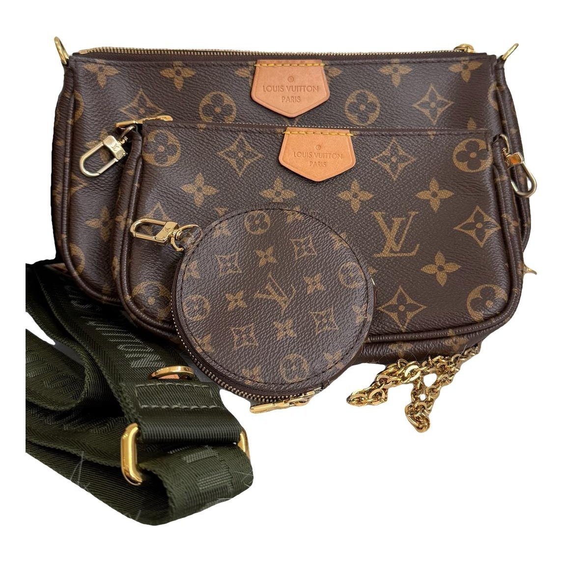 Multi Pochette Accessoires leather handbag