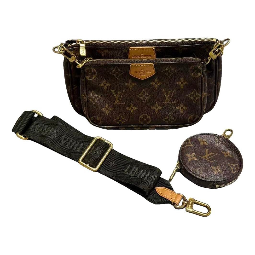 Multi Pochette Accessoires leather handbag