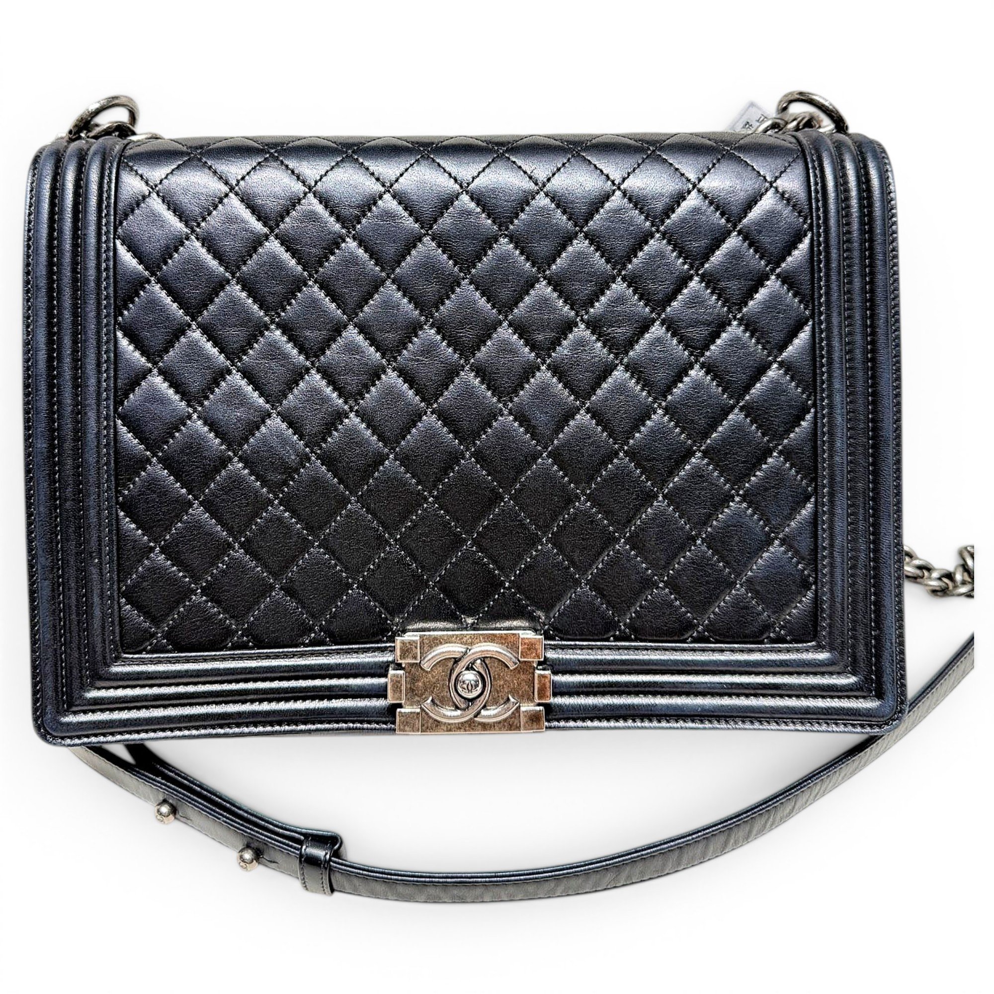 Boy leather handbag