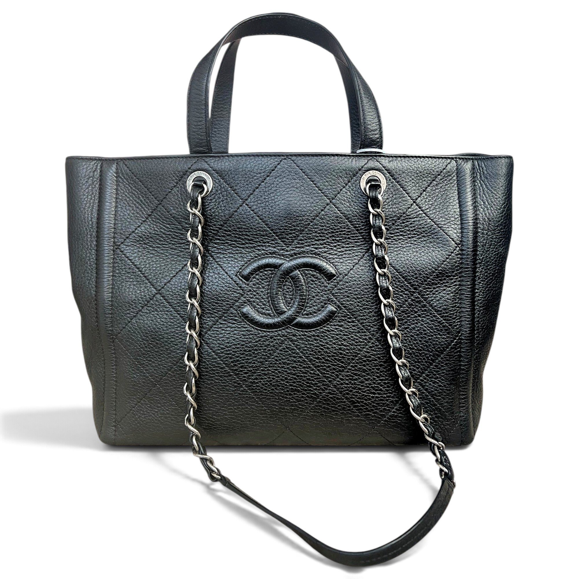 Petite Shopping Tote leather handbag