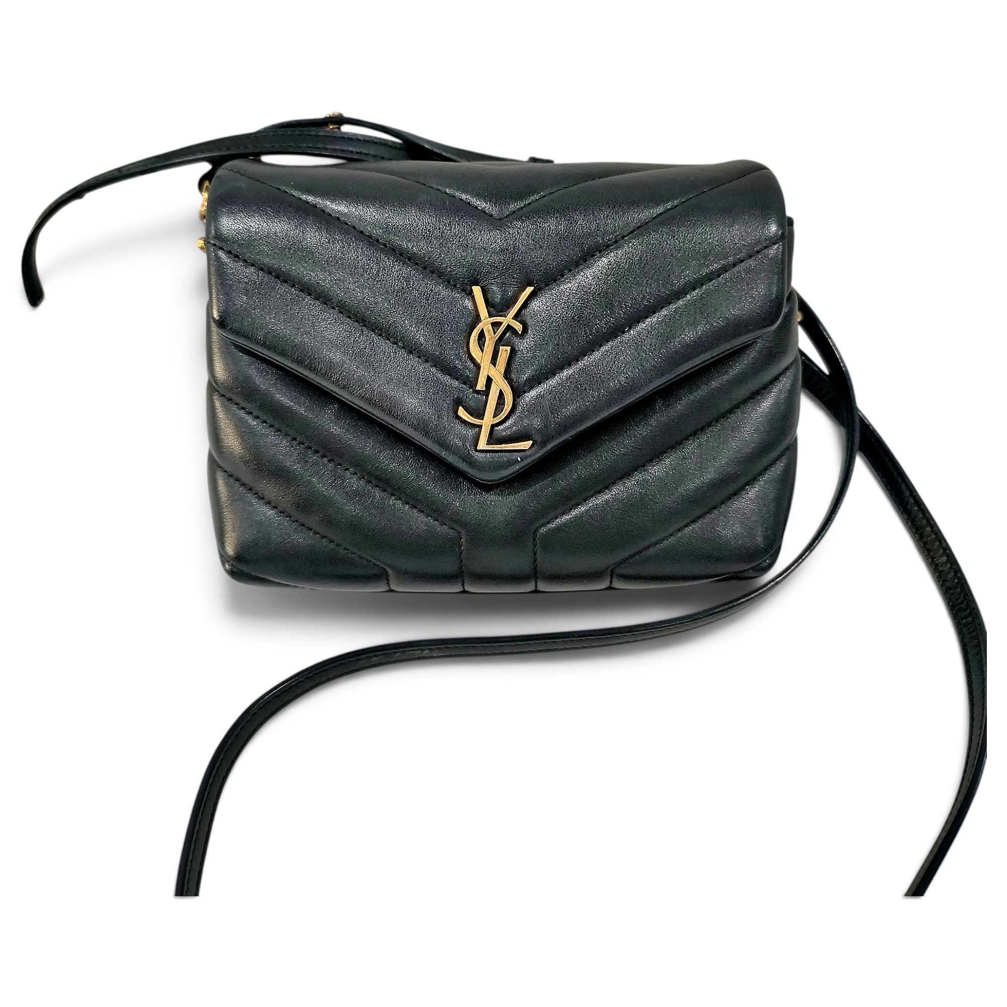 Loulou leather crossbody bag