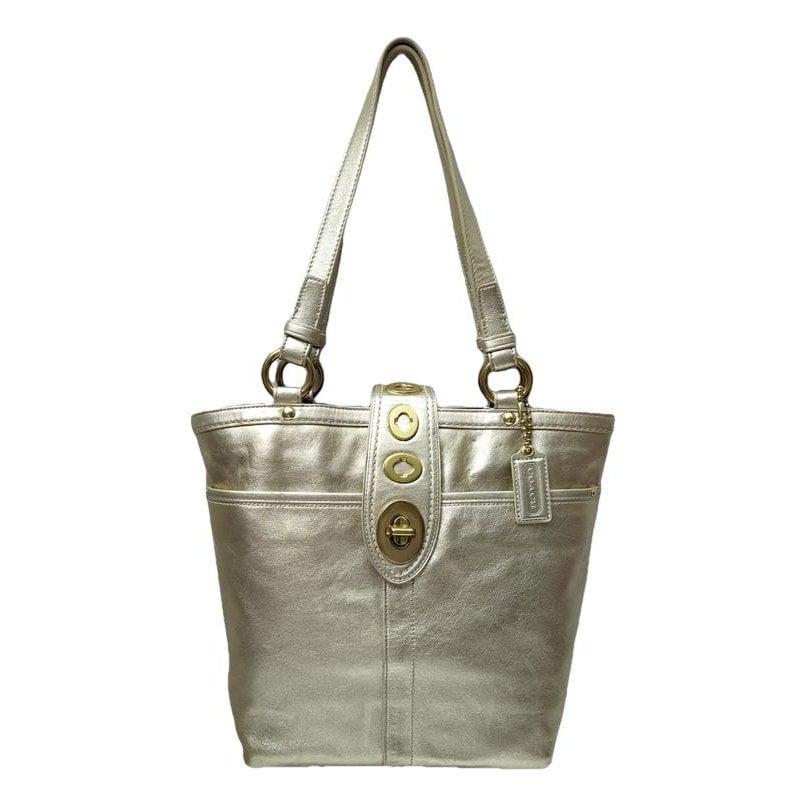 Leather tote