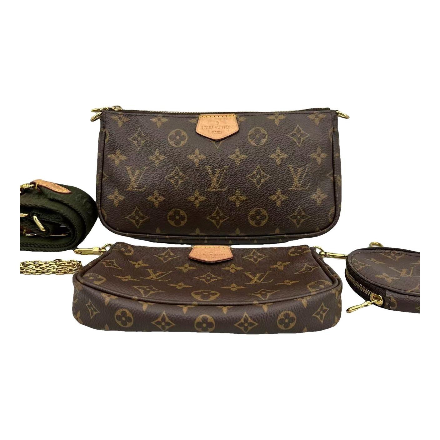 Multi Pochette Accessoires leather handbag