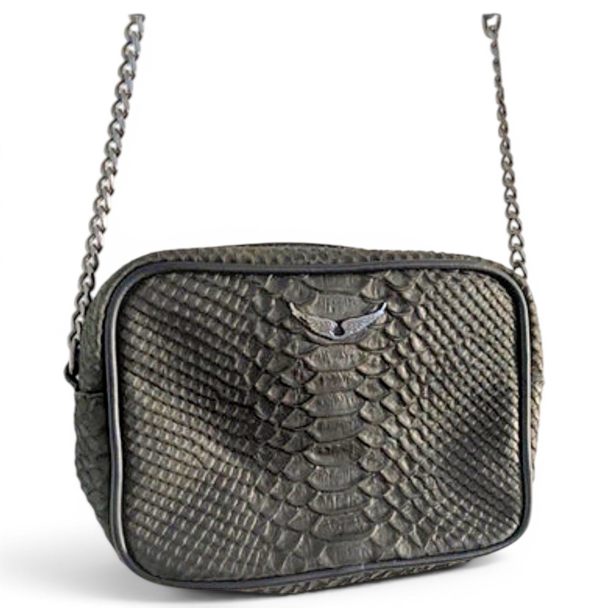 Leather crossbody bag