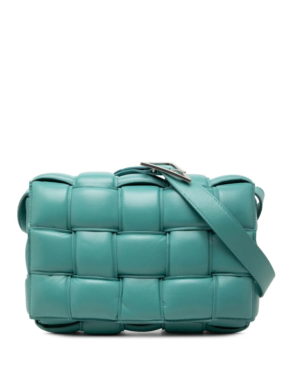 2012-2026 Nappa Intrecciato Padded Cassette crossbody bag