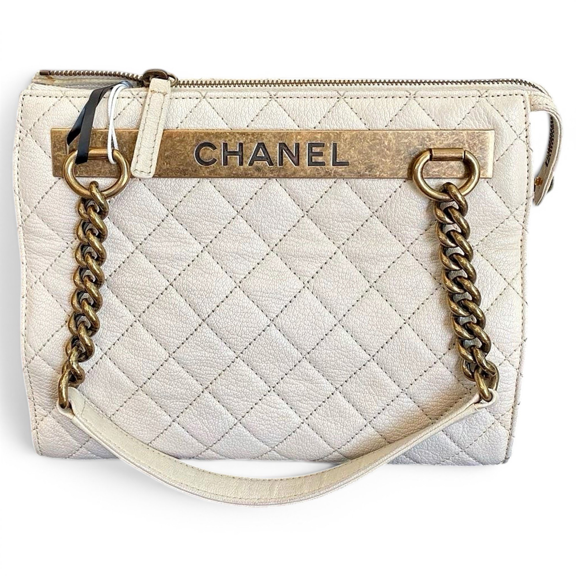 Leather handbag