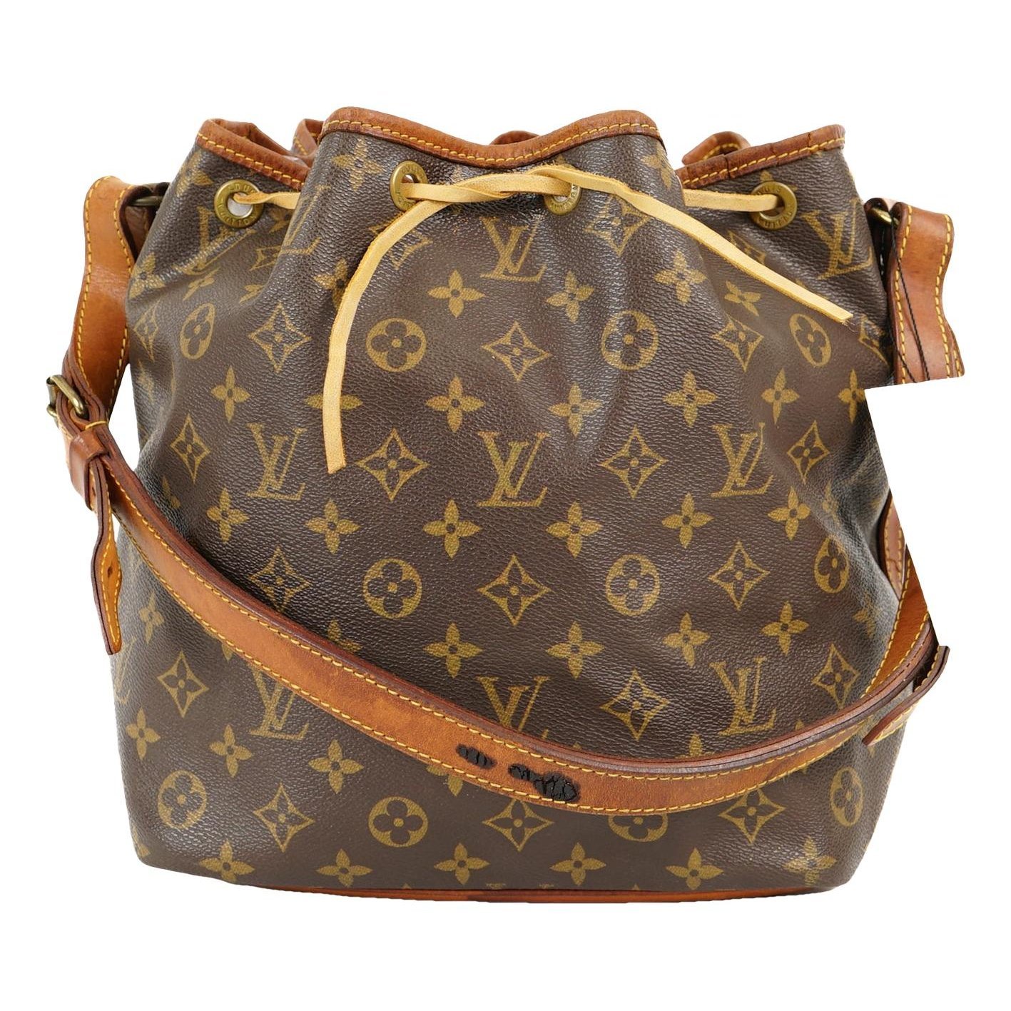 Poche Noé leather handbag
