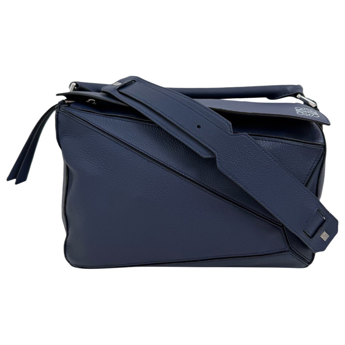 Puzzle pony-style calfskin handbag