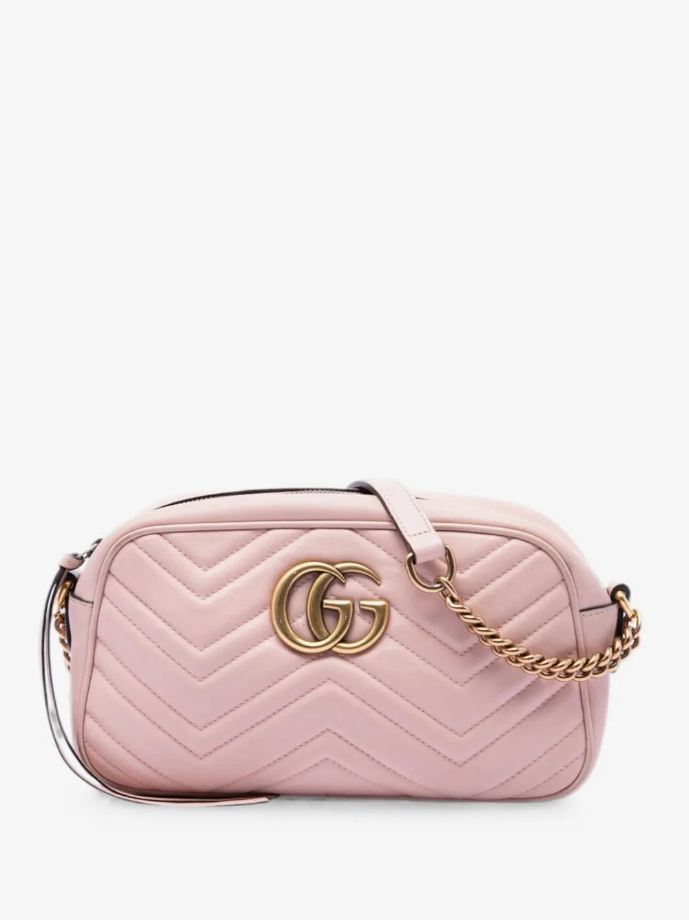 2016-2026 Small GG Marmont Matelasse Calfskin crossbody bag