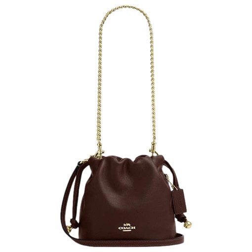 Leather crossbody bag