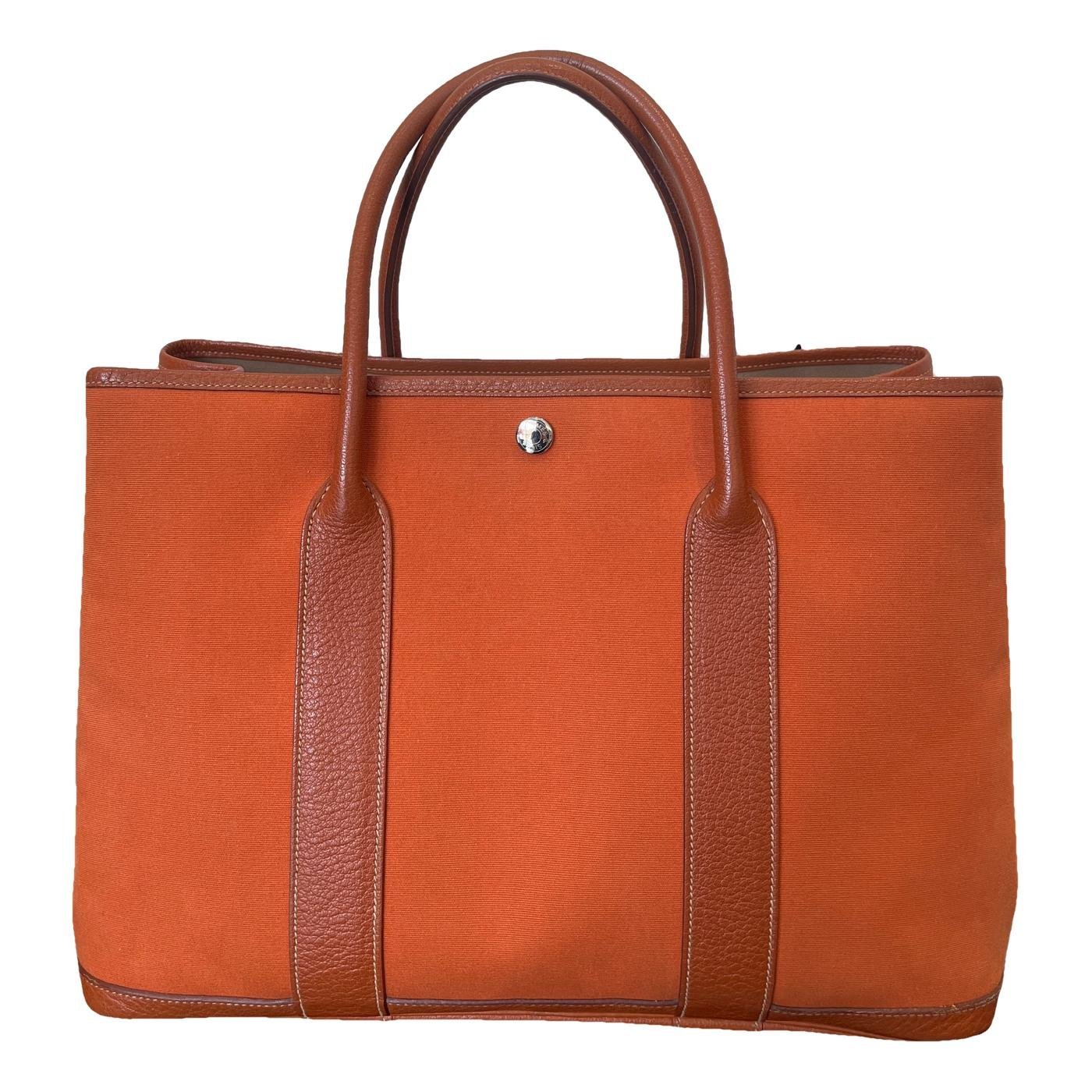 Garden Party leather handbag