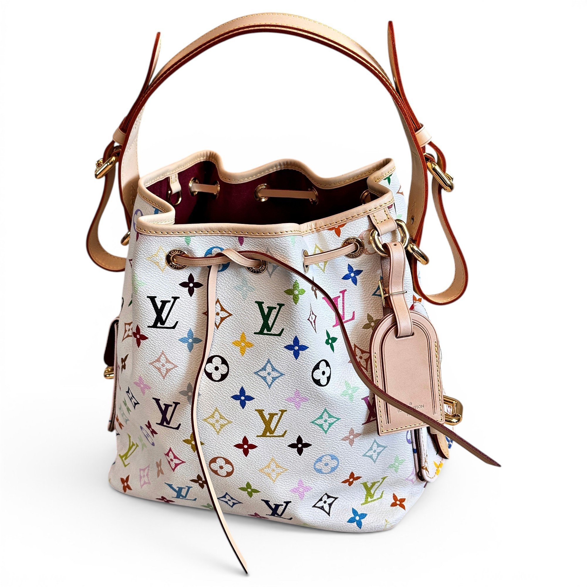 Noé linen handbag