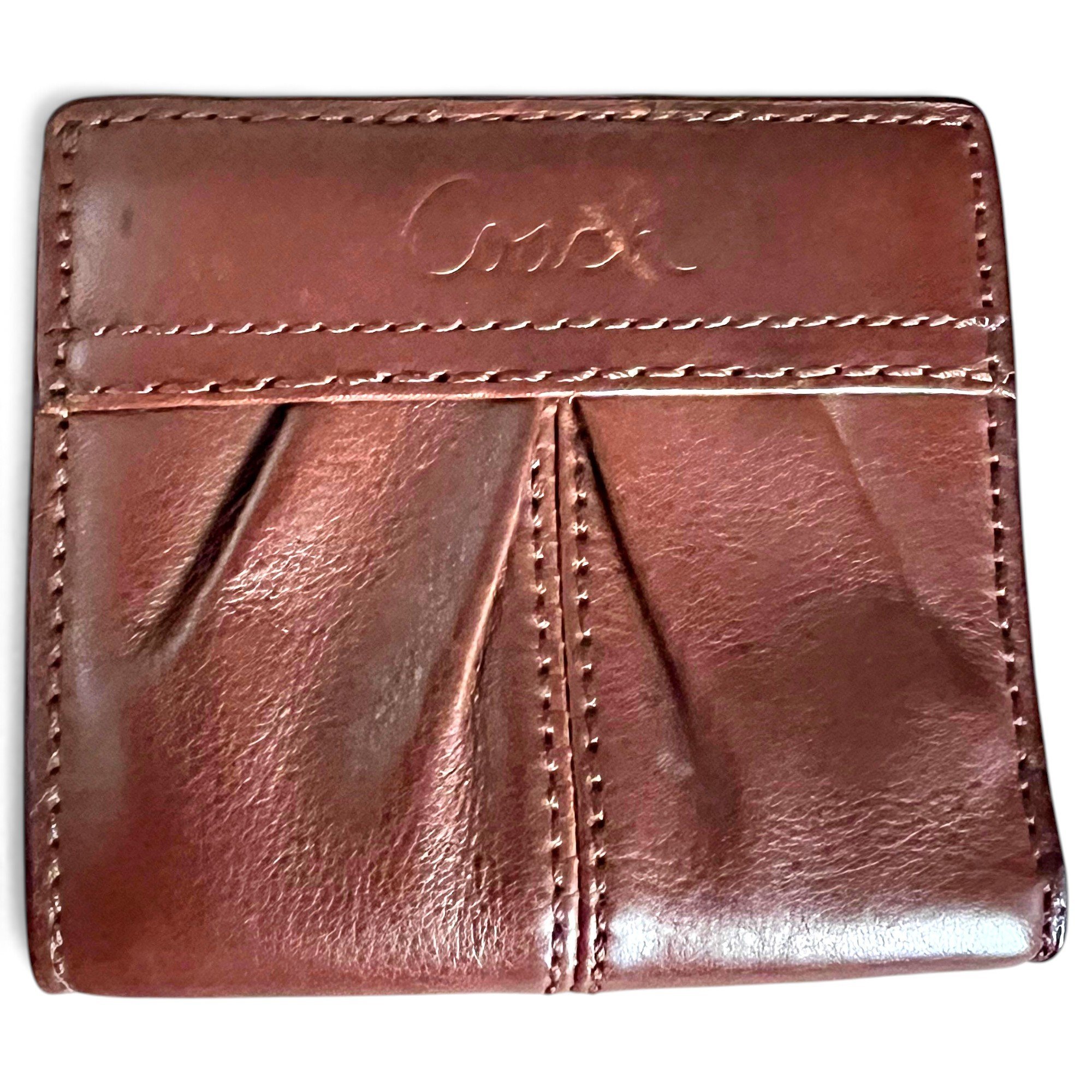 Leather handbag