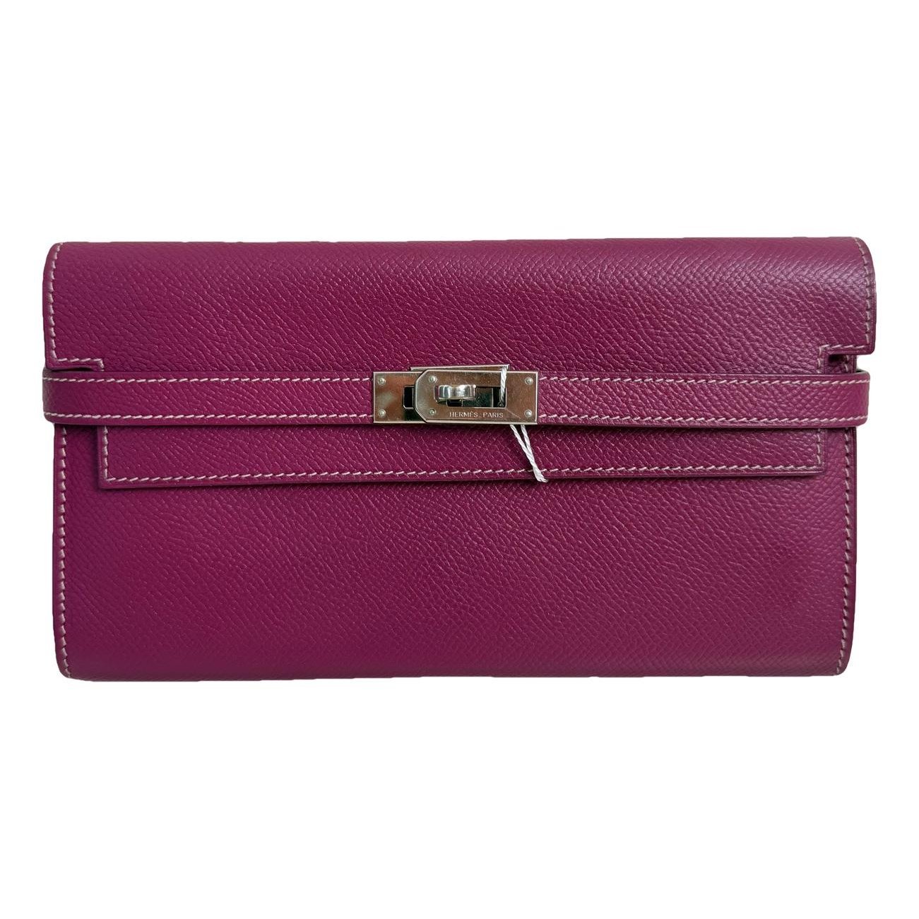 Kelly to go leather clutch bag