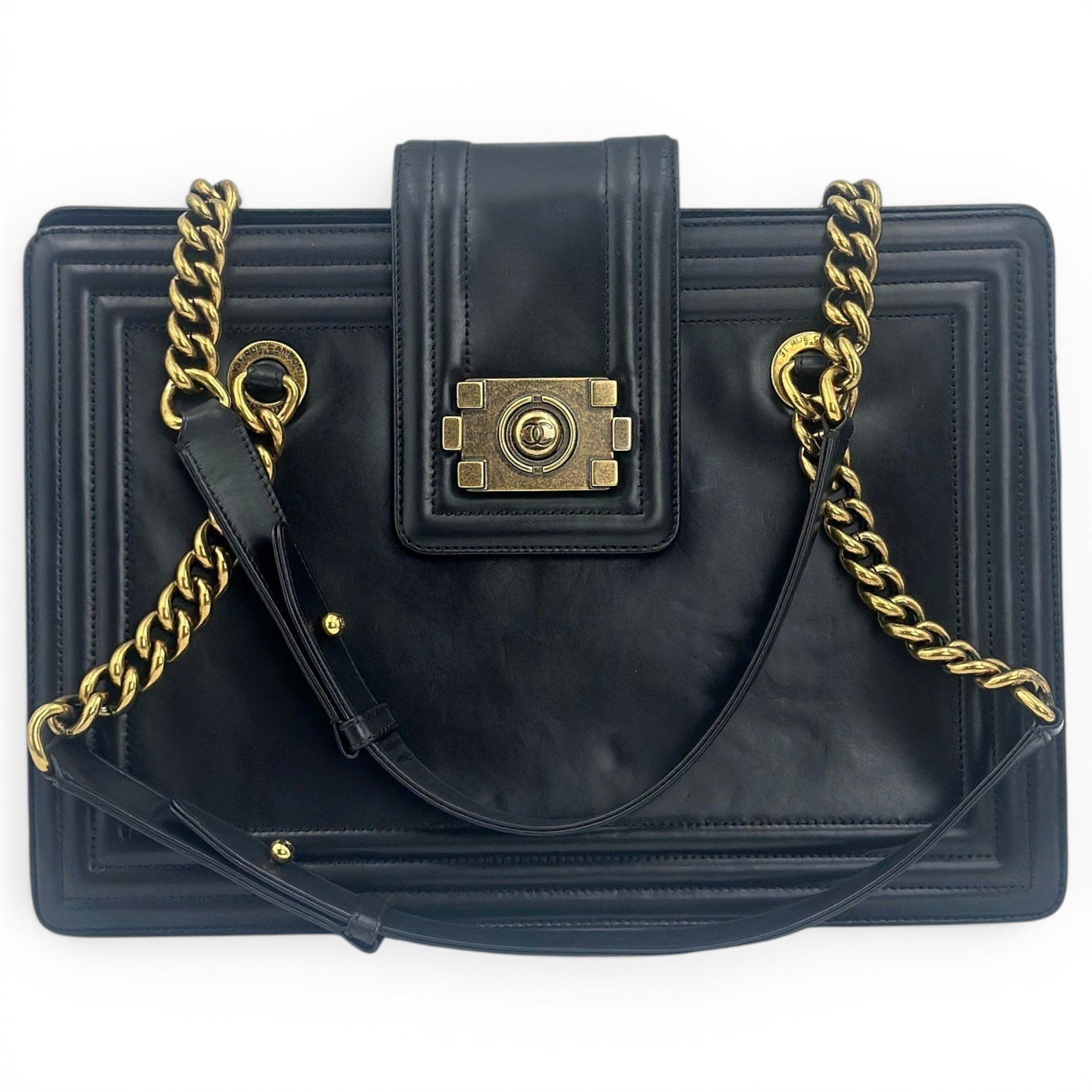 Boy leather handbag