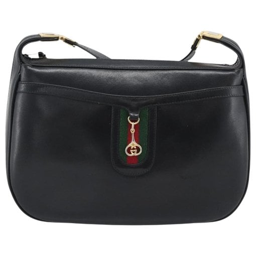 Horsebit Chain leather handbag