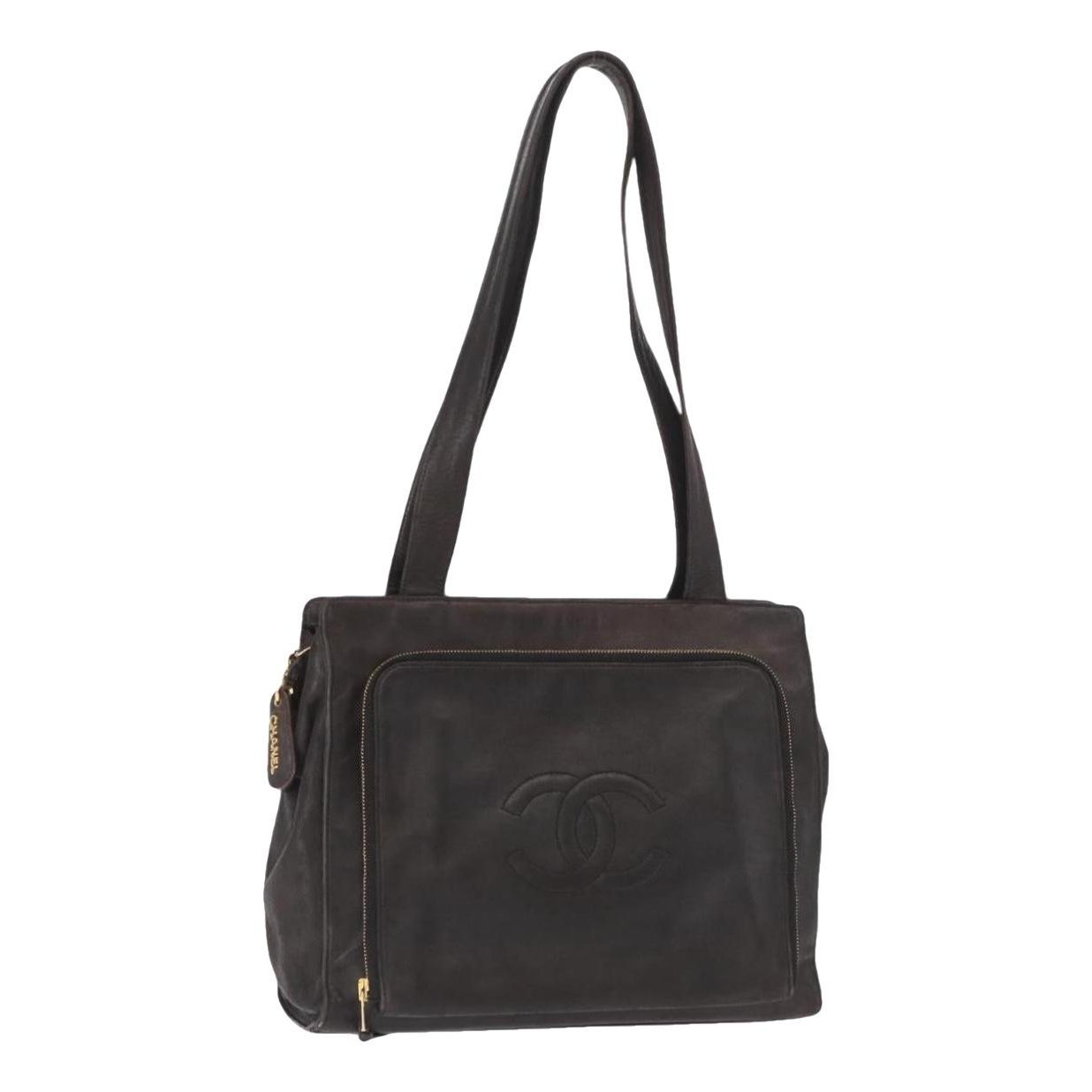 Leather tote