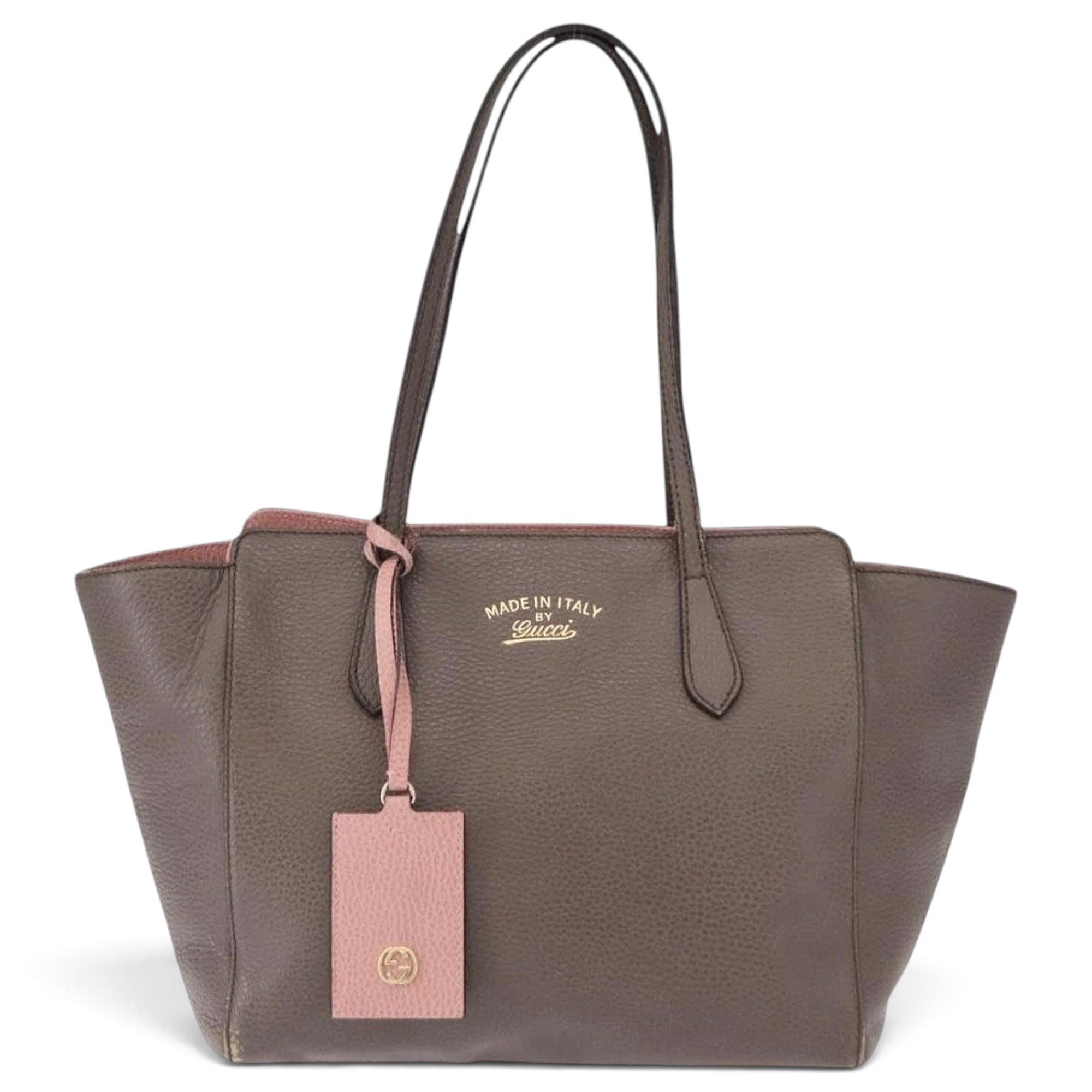 Leather tote