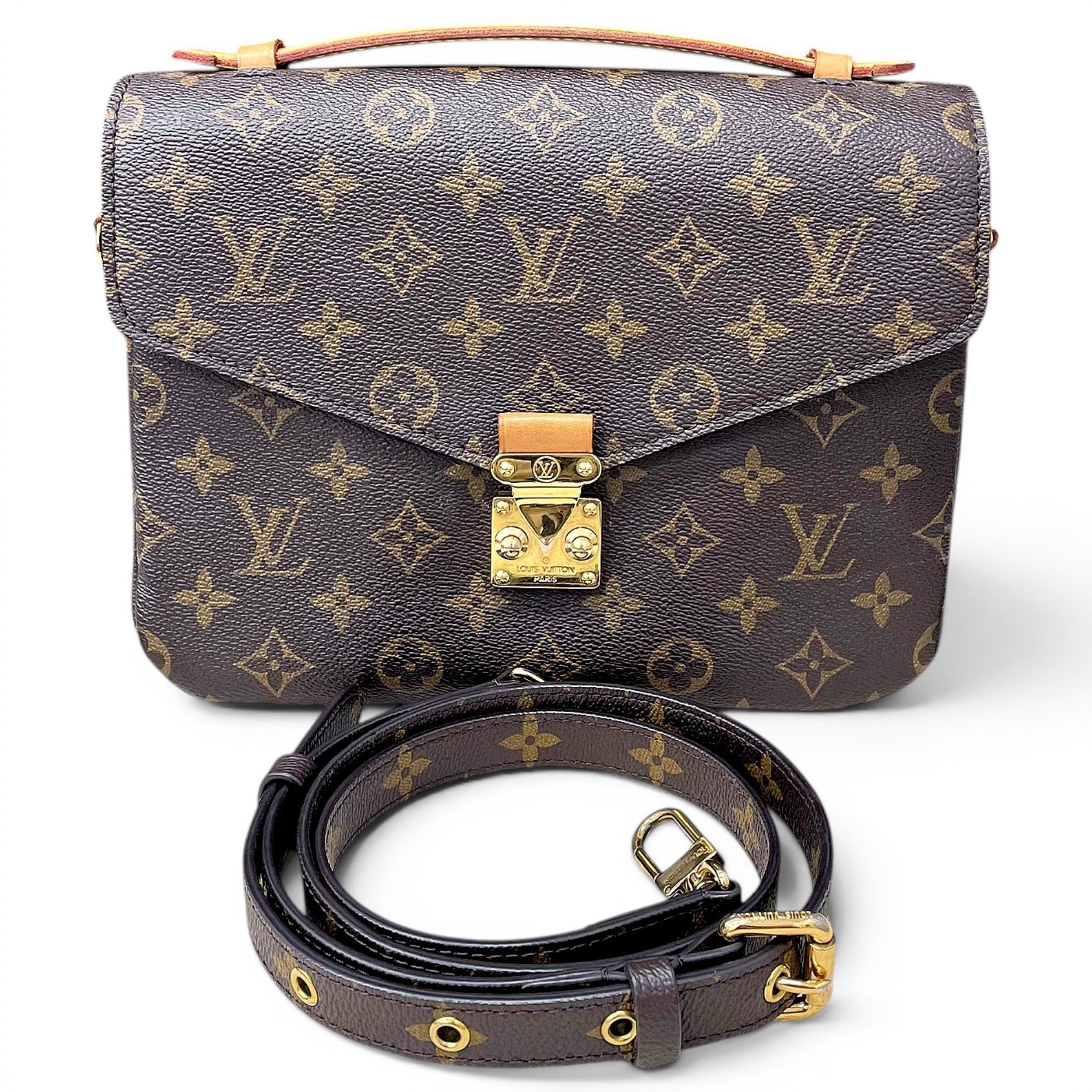 Metis leather handbag
