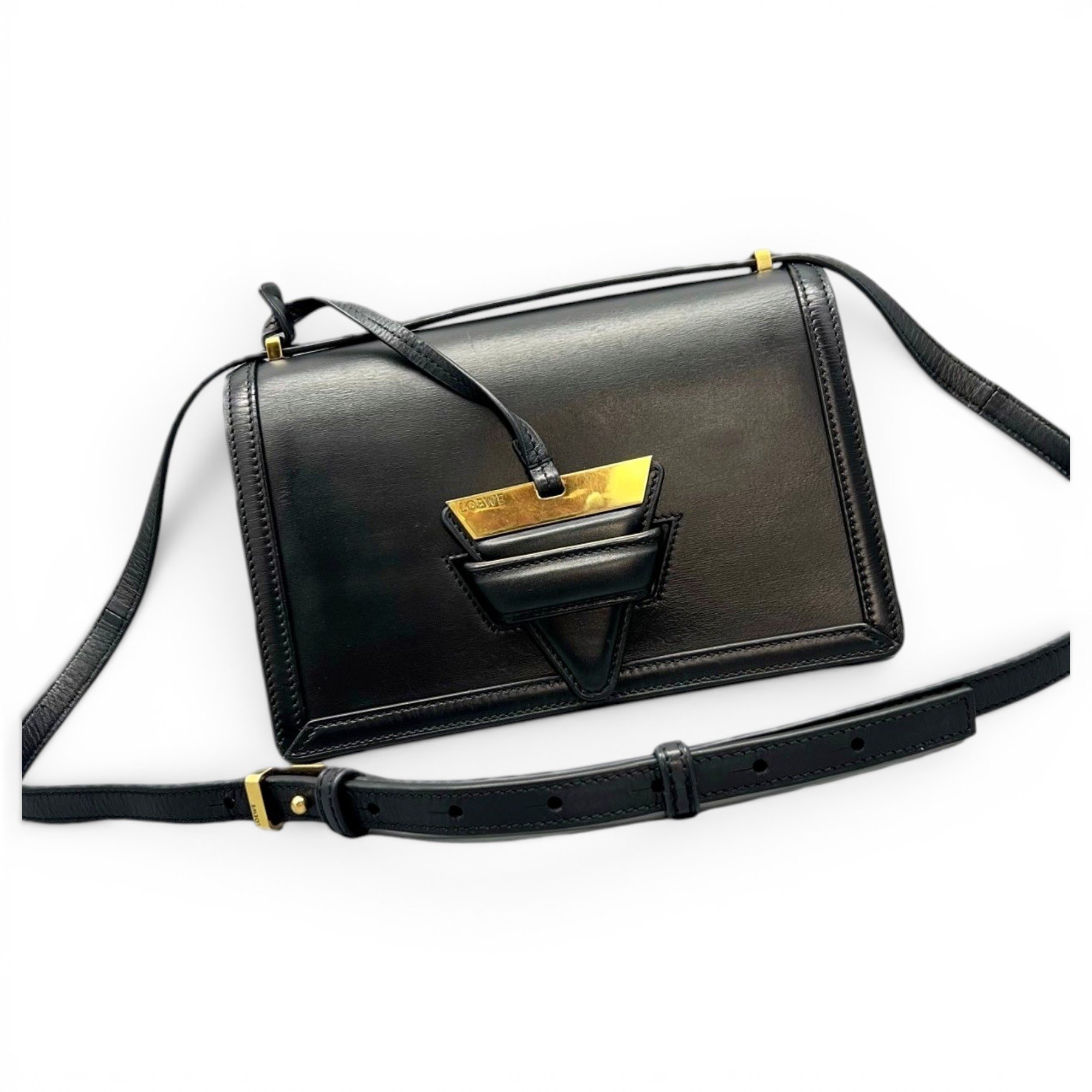 Barcelona leather handbag