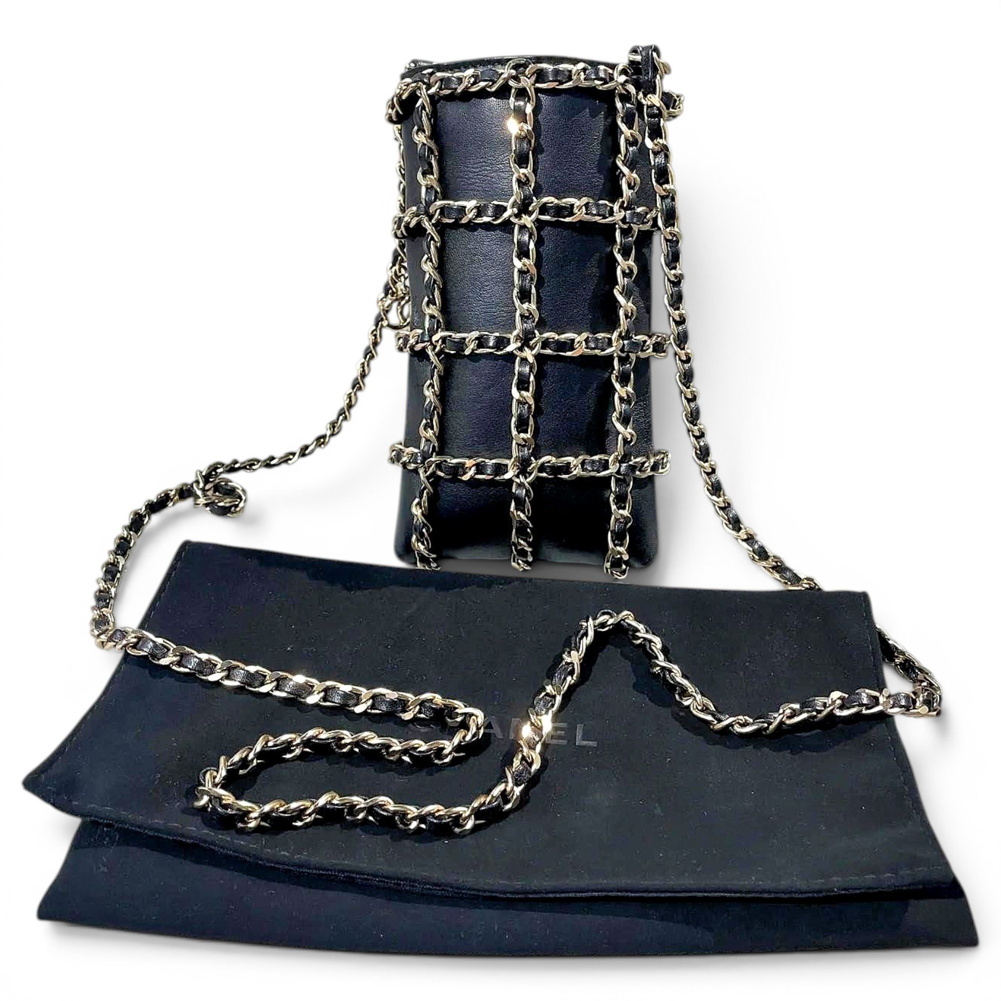 Leather mini bag