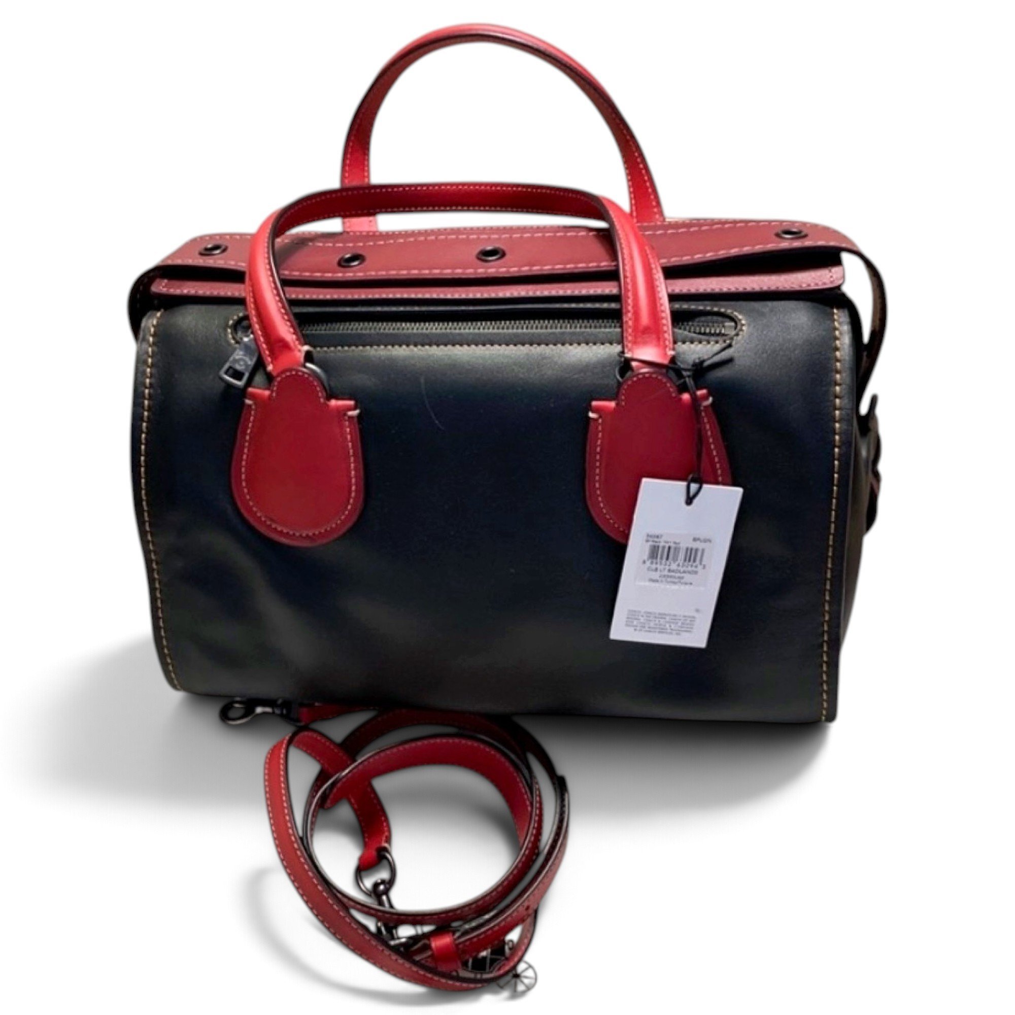 Leather satchel
