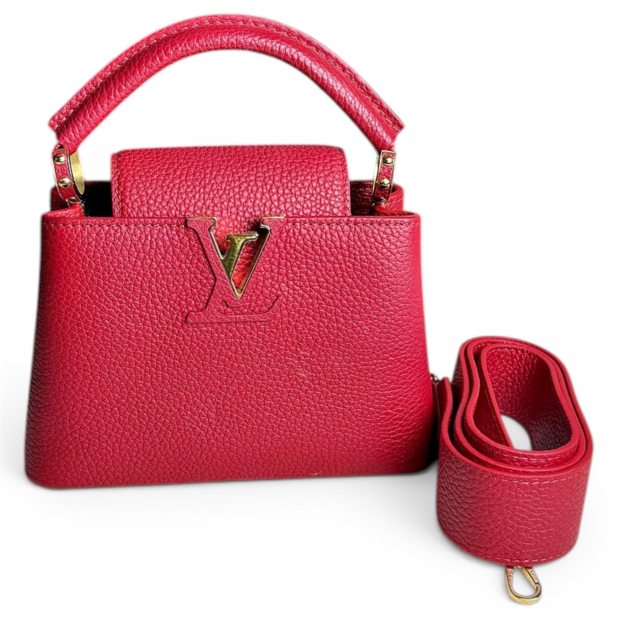 Capucines leather handbag