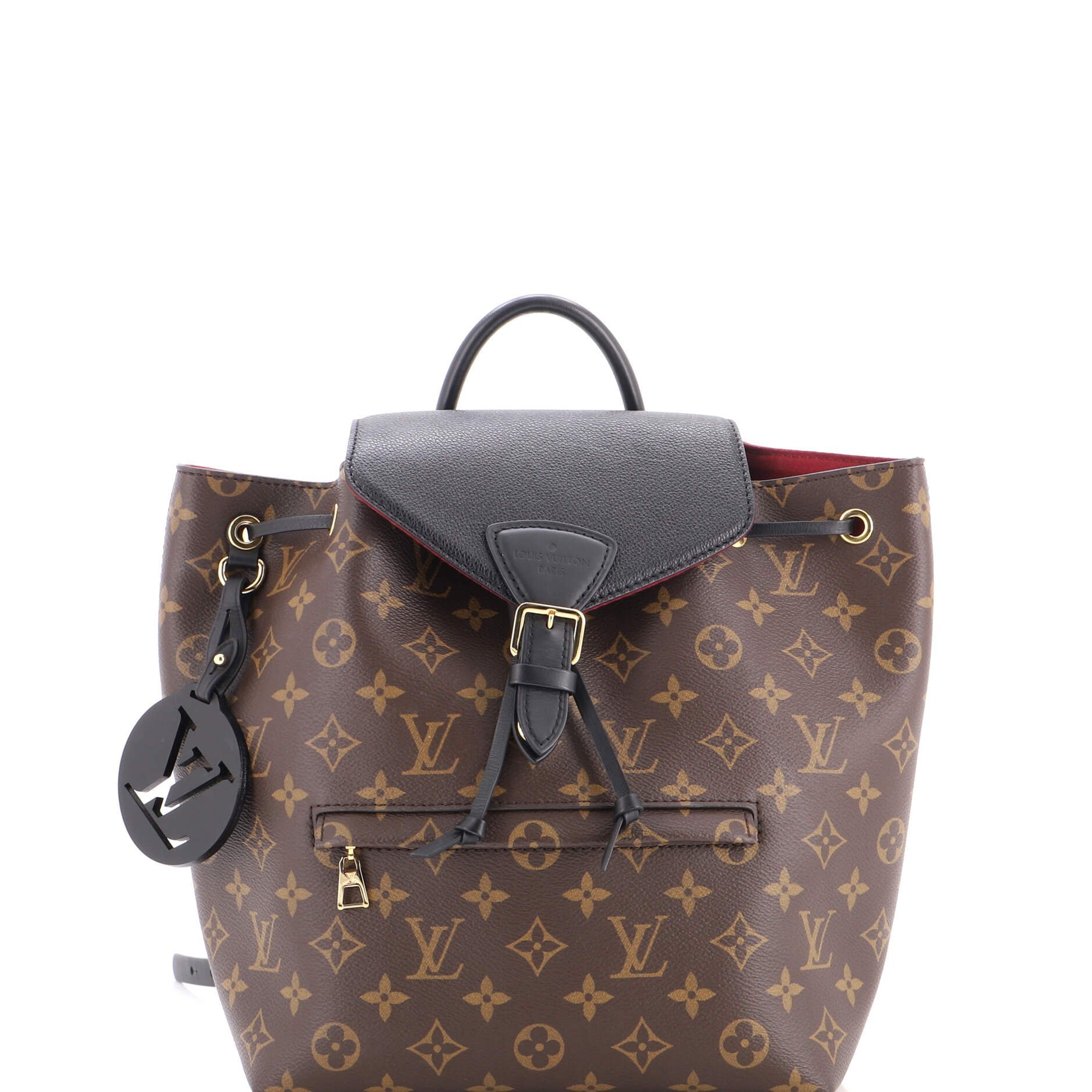 Leather backpack