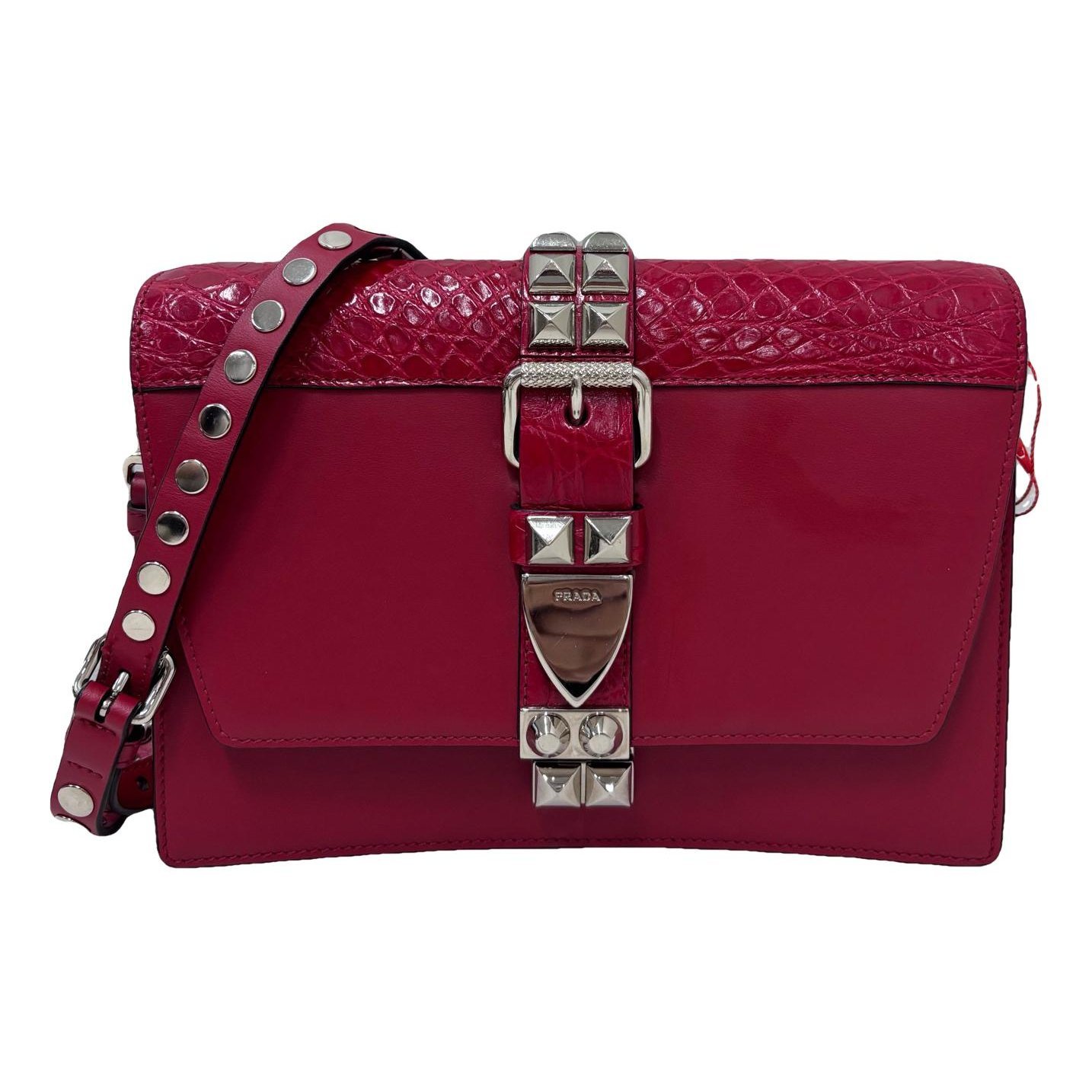 Elektra leather crossbody bag