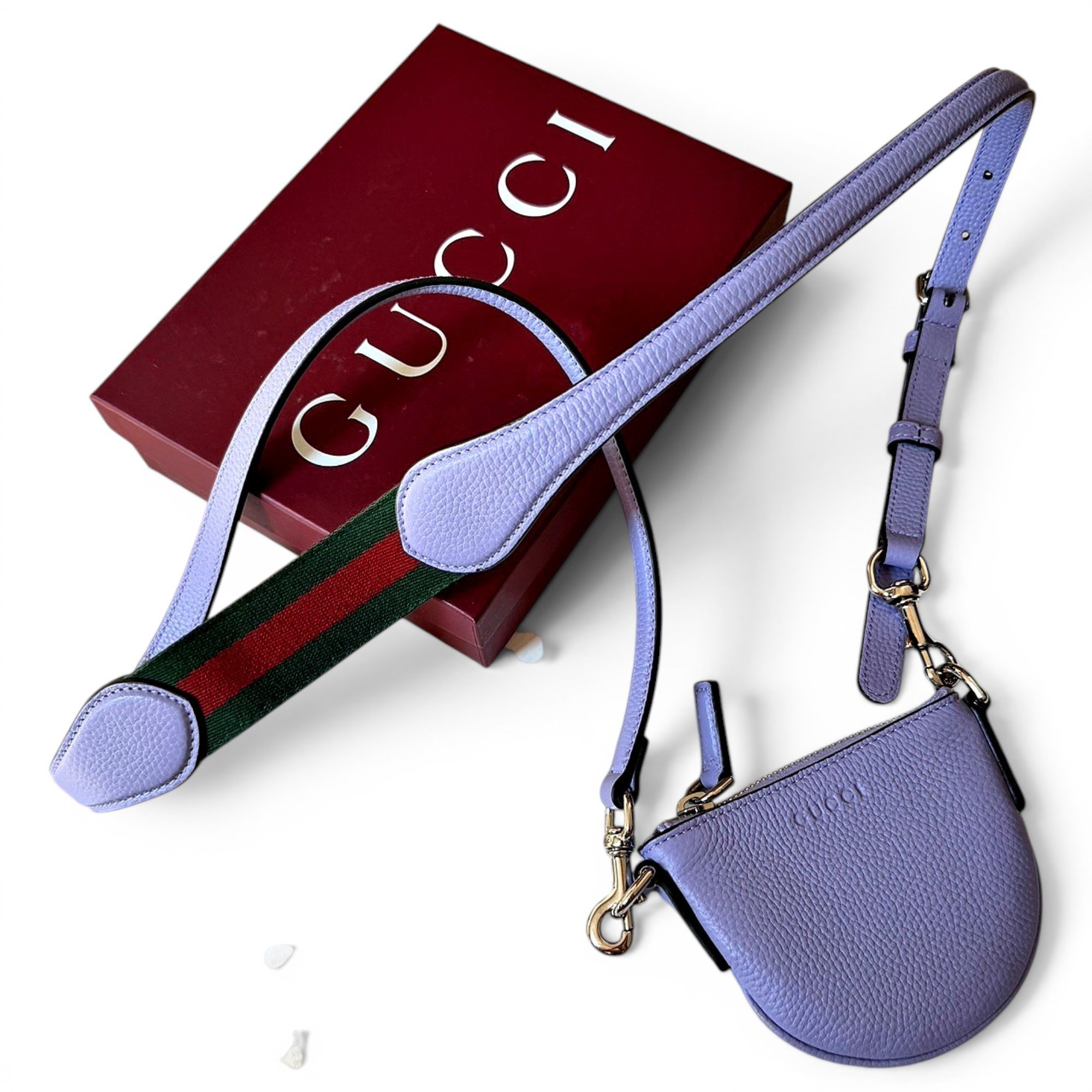 Leather handbag