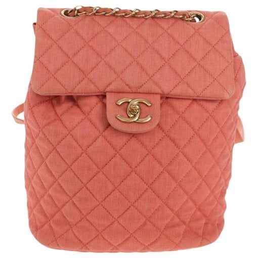 Leather backpack