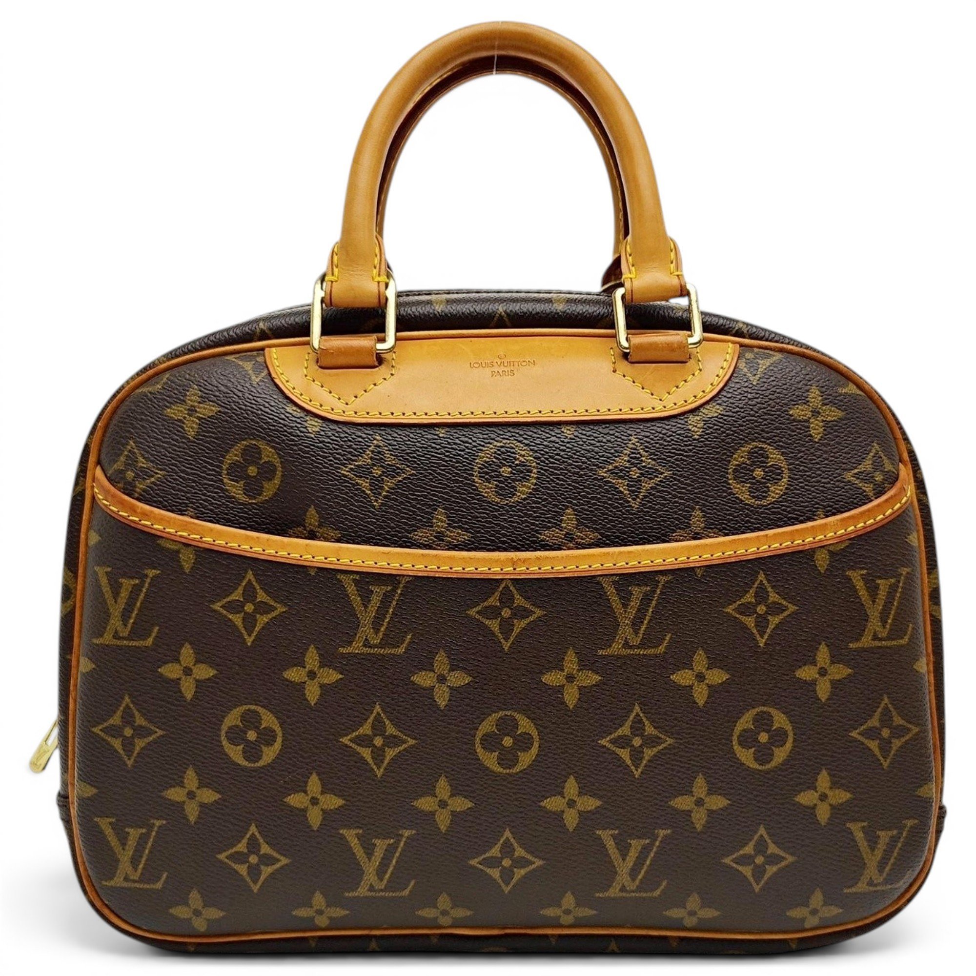 Deauville leather handbag