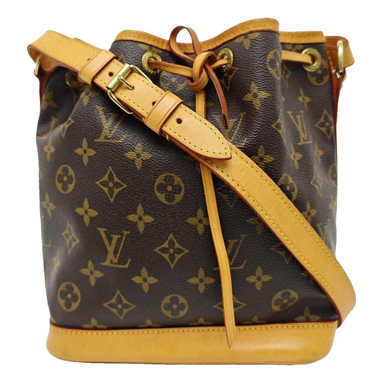 Nano Noé leather handbag