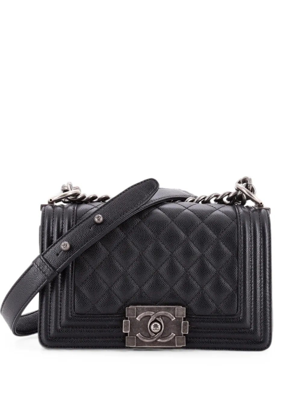 Boy Flap Bag Quilted Caviar Small crossbody bag