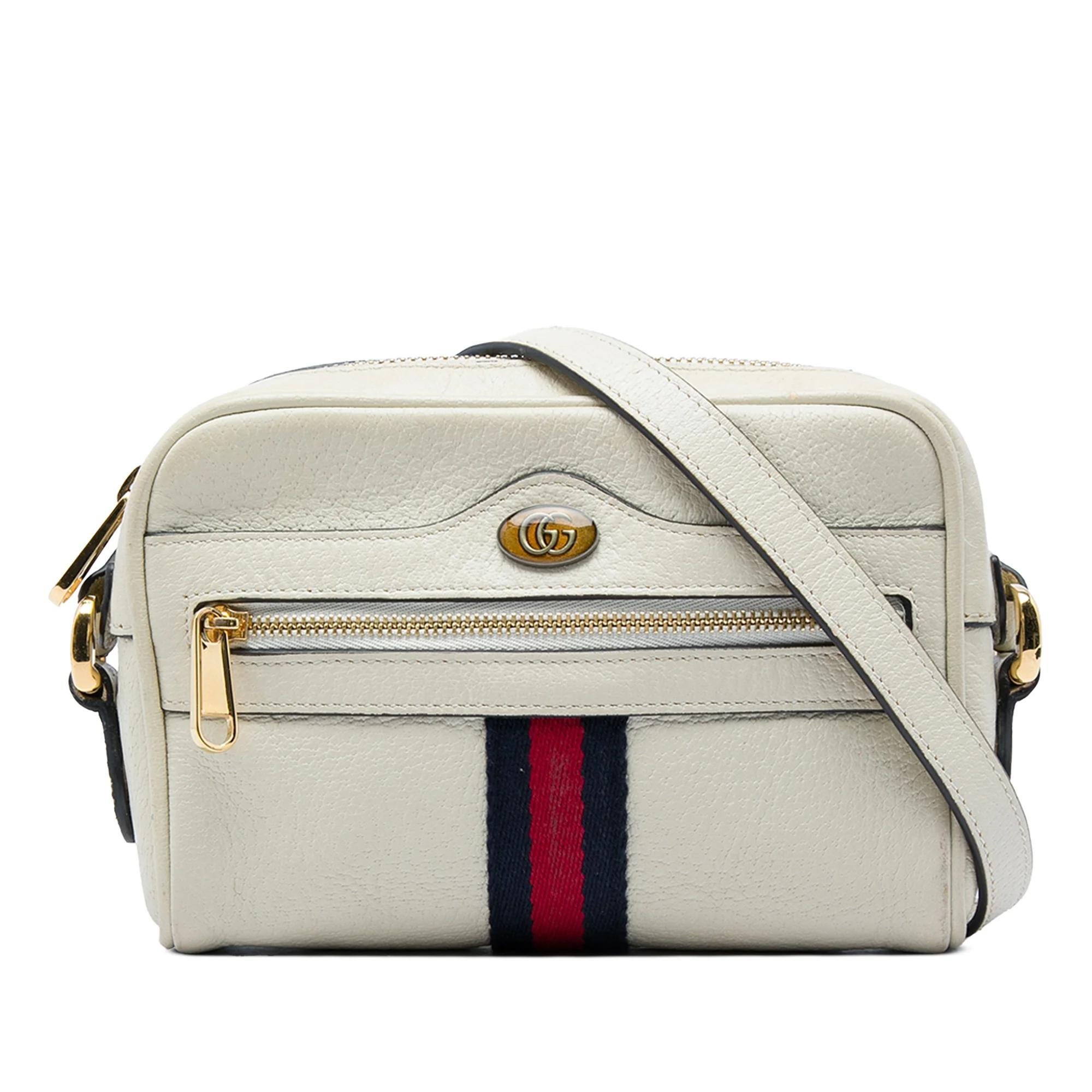 Ophidia leather handbag