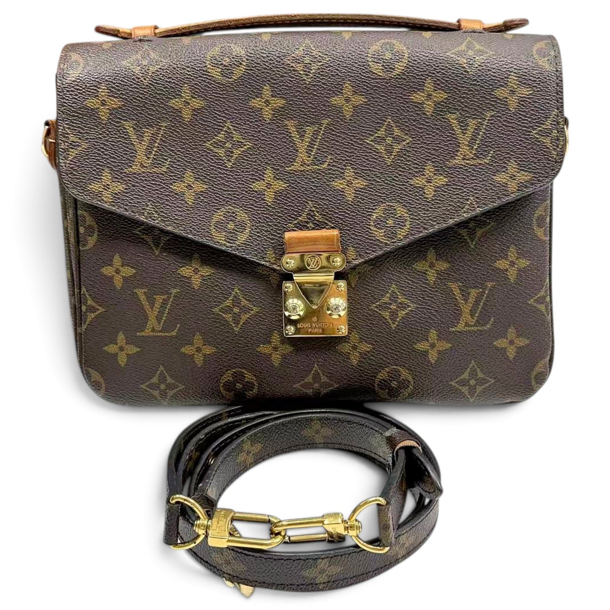 Metis leather crossbody bag