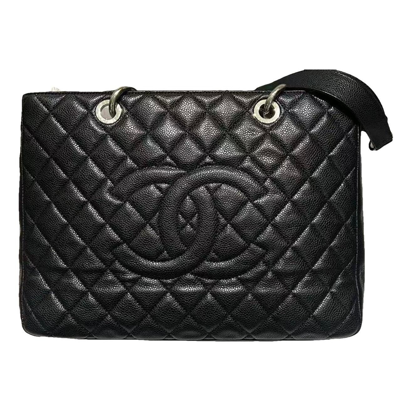 Grand shopping leather tote