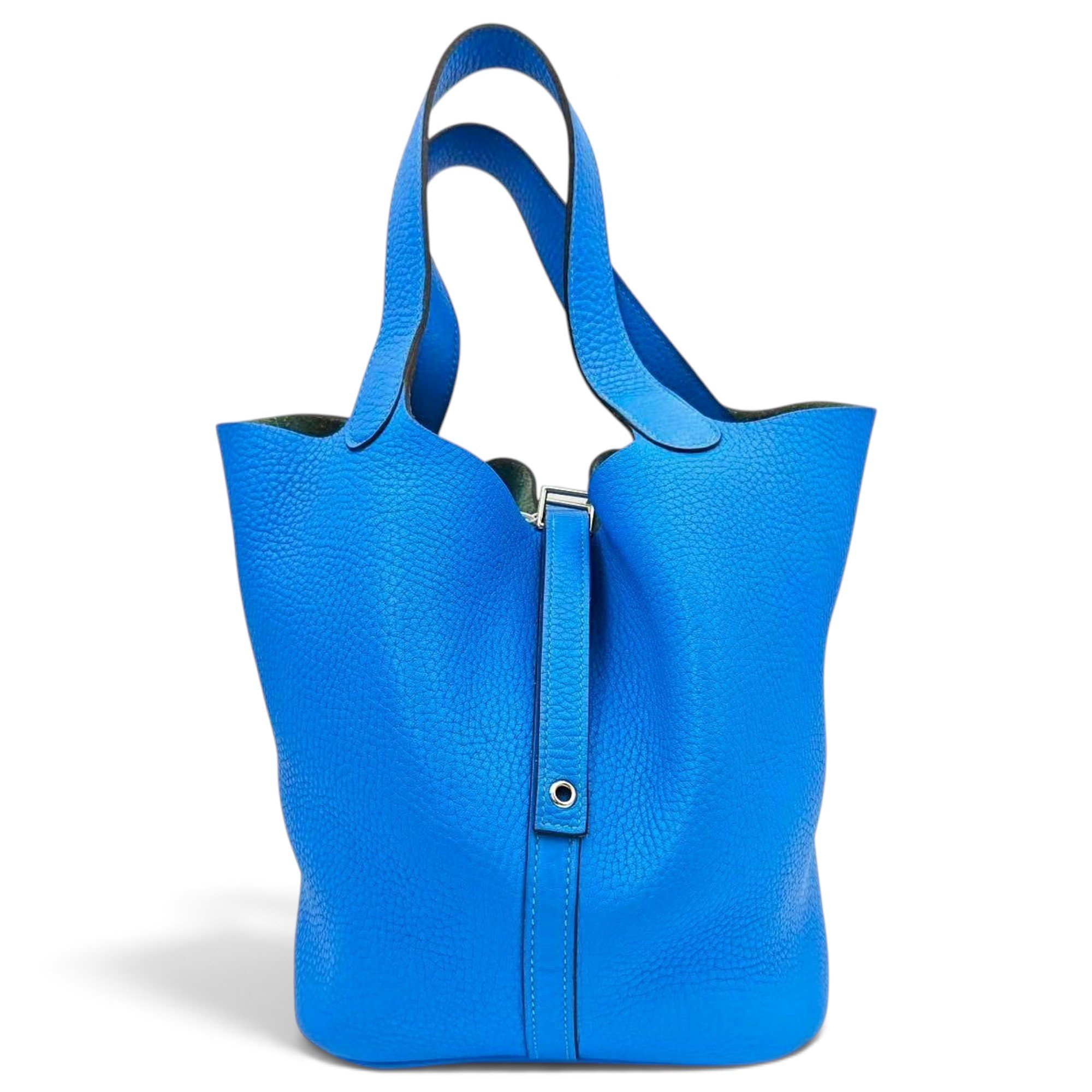 Picotin leather handbag