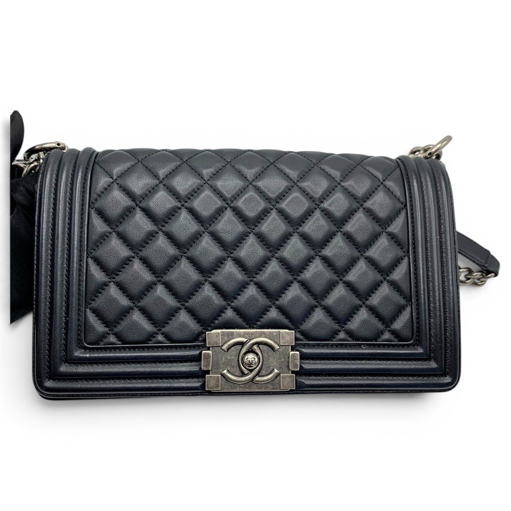 Boy leather crossbody bag