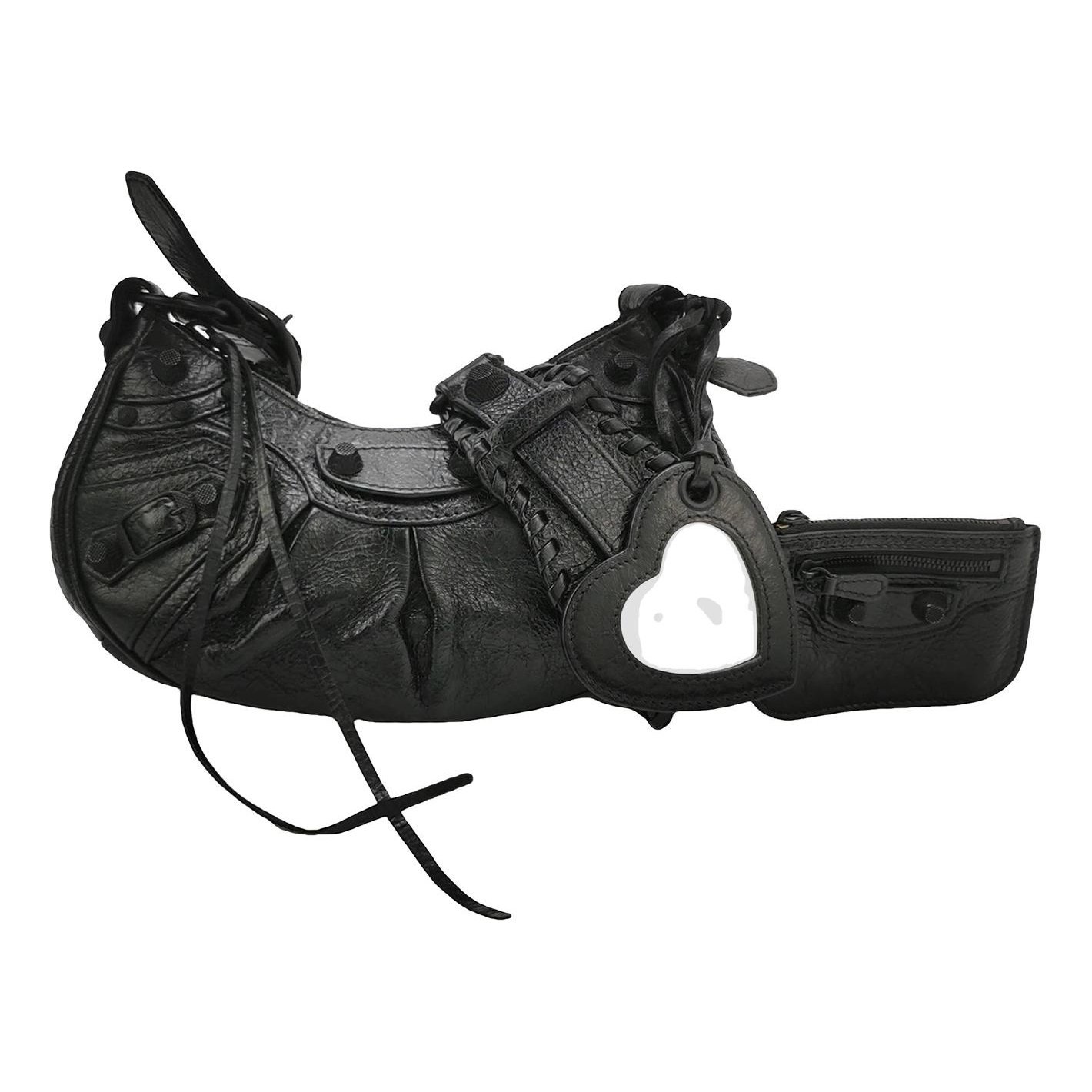 Le Cagole leather handbag