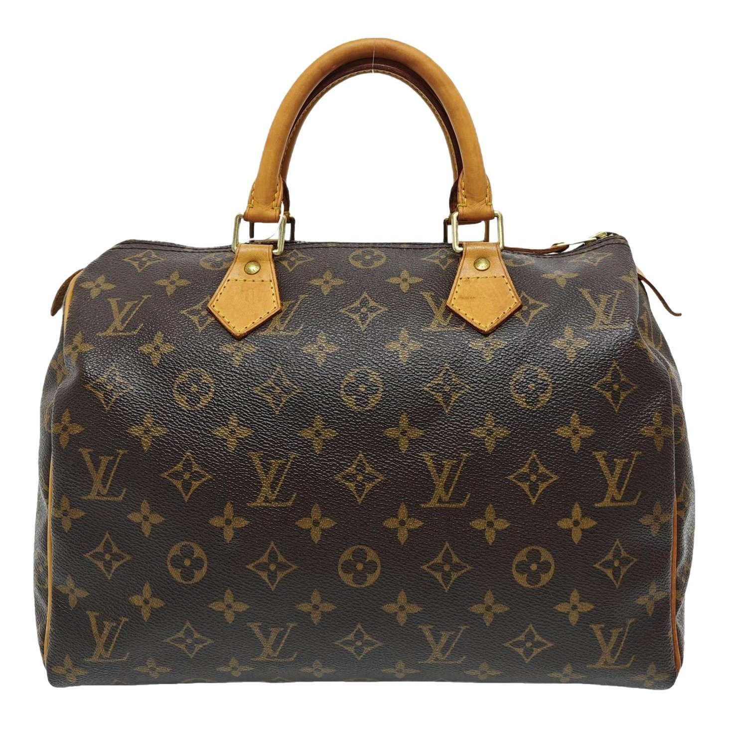 Nano Speedy / Mini HL leather handbag