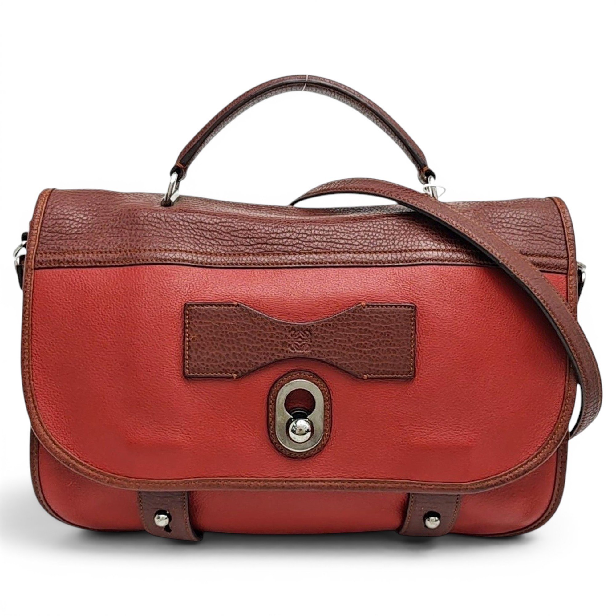 Leather handbag